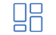 Real-time analytics dashboard icon
